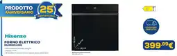 Euronics Hisense forno elettrico offerta