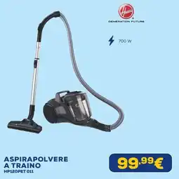 Euronics Aspirapolvere a traino HP120PET 011 offerta