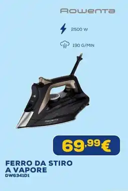 Euronics Ferro da stiro a vapore Rowenta offerta