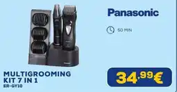 Euronics Panasonic Multigrooming Kit 7 in 1 offerta