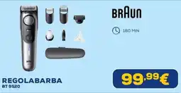 Euronics Braun regolabarba BT 9520 offerta