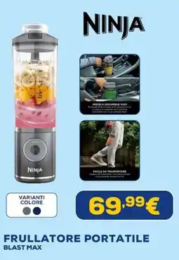 Euronics Ninja frullatore portatile Blast Max offerta