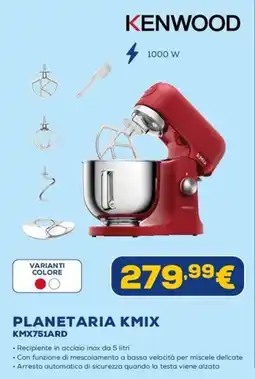 Euronics Kenwood Planetaria KMIX offerta