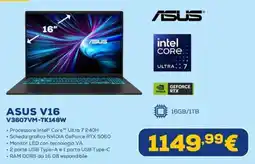 Euronics ASUS V16 offerta