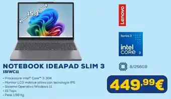 Lenovo Notebook Ideapad Slim 3