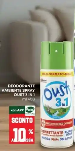 Panorama Deodorante ambiente spray Oust 3 in 1 offerta
