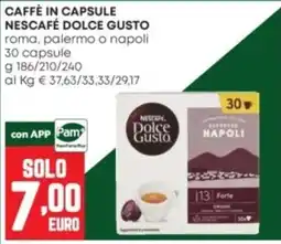 Panorama Caffè in capsule Nescafé Dolce Gusto Napoli offerta