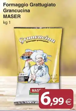 Docks Cash&Carry Formaggio Grattugiato Grancucina Maser offerta