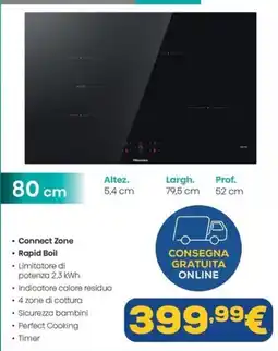 Euronics Forno a induzione Hisense offerta