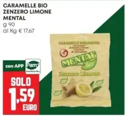 Panorama Caramelle bio zenzero limone mental offerta