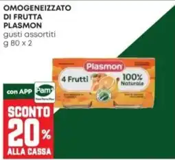 Panorama Omogeneizzato di frutta Plasmon offerta