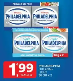 Quick Sisa Philadelphia formaggio fresco offerta