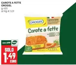 Panorama Carote a fette Orogel offerta