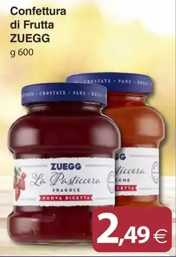 Docks Cash&Carry Confettura di Frutta ZUEGG offerta
