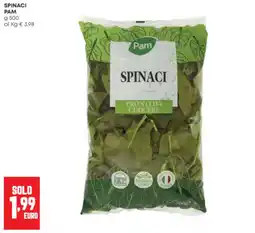 Panorama Spinaci Pam offerta