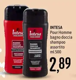 Emisfero Intesa Pour Homme bagno doccia shampoo assortito offerta
