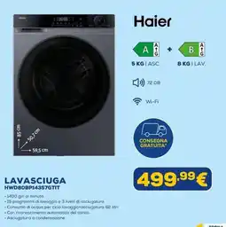 Euronics Haier lavasciuga offerta