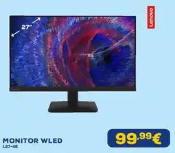 Euronics Monitor WLED Lenovo offerta
