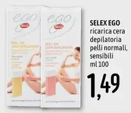 Emisfero SELEX EGO ricarica cera depilatoria offerta