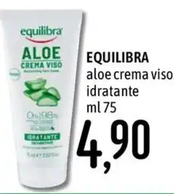 Emisfero Equilibra aloe crema viso offerta