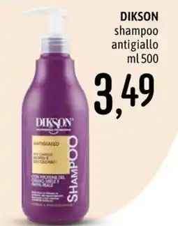Emisfero Dikson shampoo antigiallo offerta