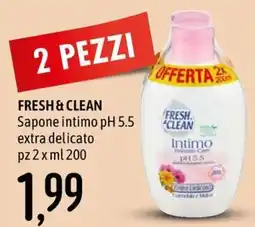 Emisfero Fresh & Clean Sapone intimo pH 5.5 offerta