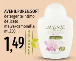 Emisfero Avenil pure & soft detergente intimo delicato malva/camomilla offerta