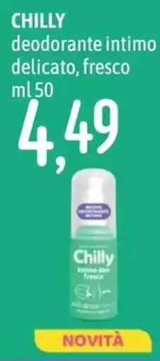 Emisfero Chilly deodorante intimo delicato, fresco offerta