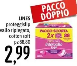 Emisfero Lines proteggislip vallo ripiegato cotton soft offerta