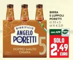 Panorama Birra 5 Luppoli Poretti offerta