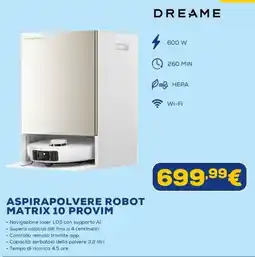 Euronics Aspirapolvere robot Matrix 10 Provim offerta