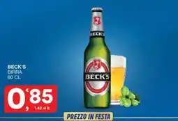 Quick Sisa Beck's birra offerta