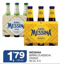 Quick Sisa Messina birra classica/vivace offerta