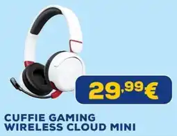 Euronics Cuffie Gaming Wireless Cloud Mini offerta