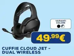 Euronics Cuffie Cloud Jet - Dual Wireless offerta