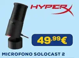 Euronics HyperX Microfono SoloCast 2 offerta