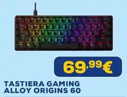 Euronics Tastiera gaming alloy origins 60 offerta
