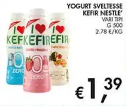 Superstore Coal I love kefir Nestlé offerta
