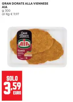 Panorama Gran Dorate alla viennese AIA offerta