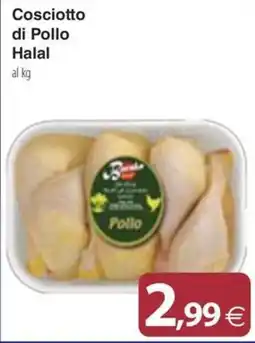 Docks Cash&Carry Cosciotto di Pollo Halal offerta