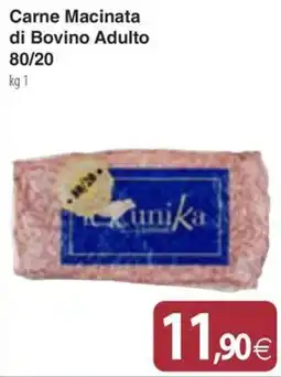 Docks Cash&Carry Carne Macinata di Bovino Adulto 80/20 offerta