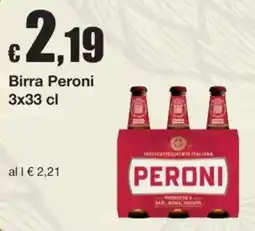 Sì con te Birra Peroni offerta