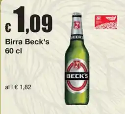 Sì con te Birra Beck's offerta