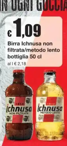 Sì con te Birra Ichnusa offerta