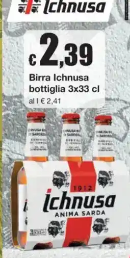 Sì con te Birra Ichnusa offerta