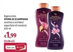 Futura Supermercati Spuma di Sciampagna Bagnocrema offerta