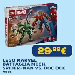 Euronics Lego marvel battaglia mech: spider-man vs. doc ock offerta