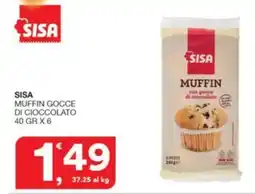 Quick Sisa Sisa muffin gocce di cioccolato offerta