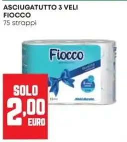 Panorama Asciugatutto 3 veli Fiocco offerta