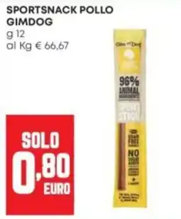 Panorama Sportsnack pollo Gimdog offerta